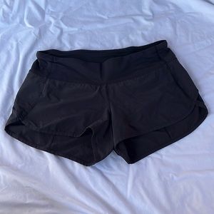 LuLu Lemon Athletic Shorts w/ Built In Liner